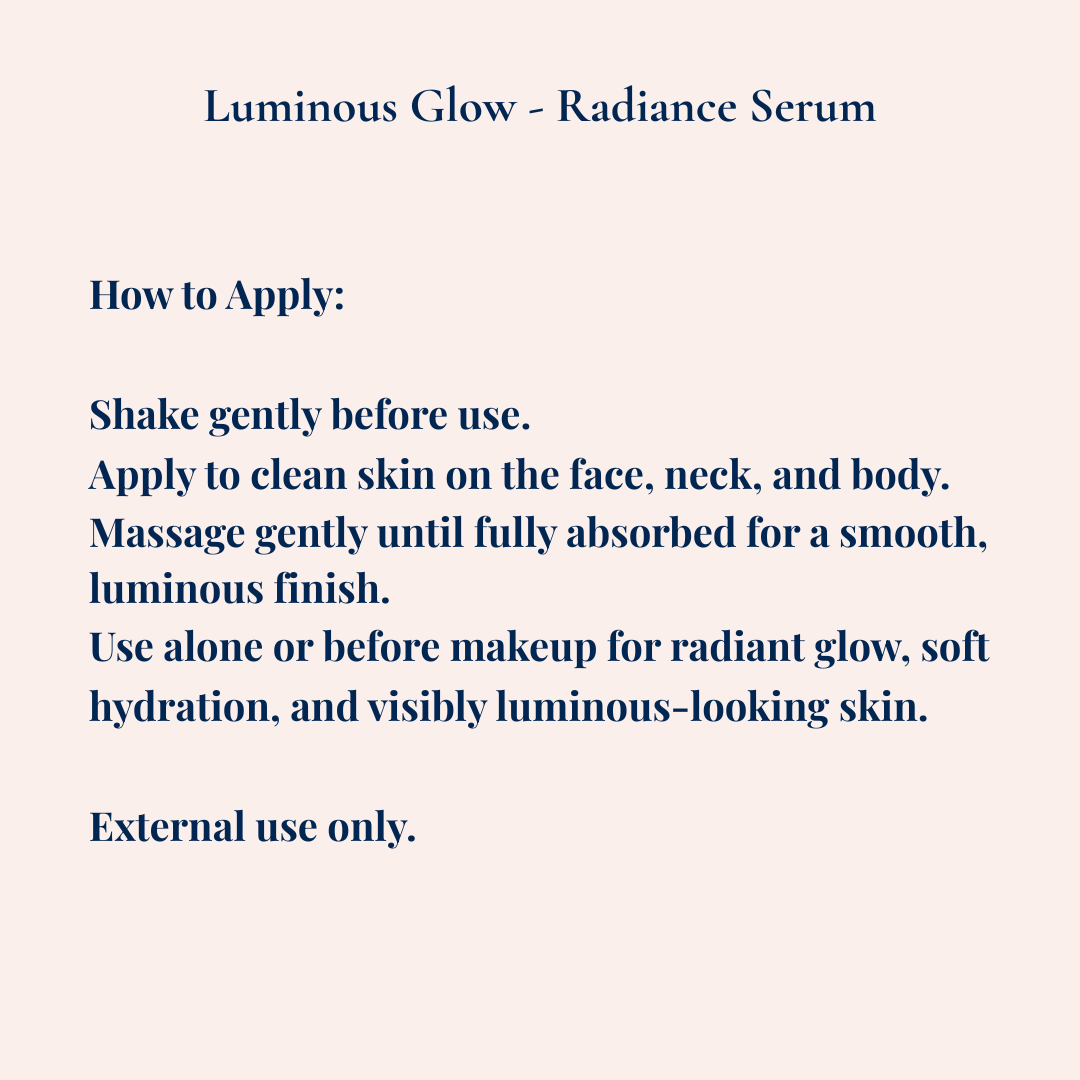 Luminous Glow Radiance Serum