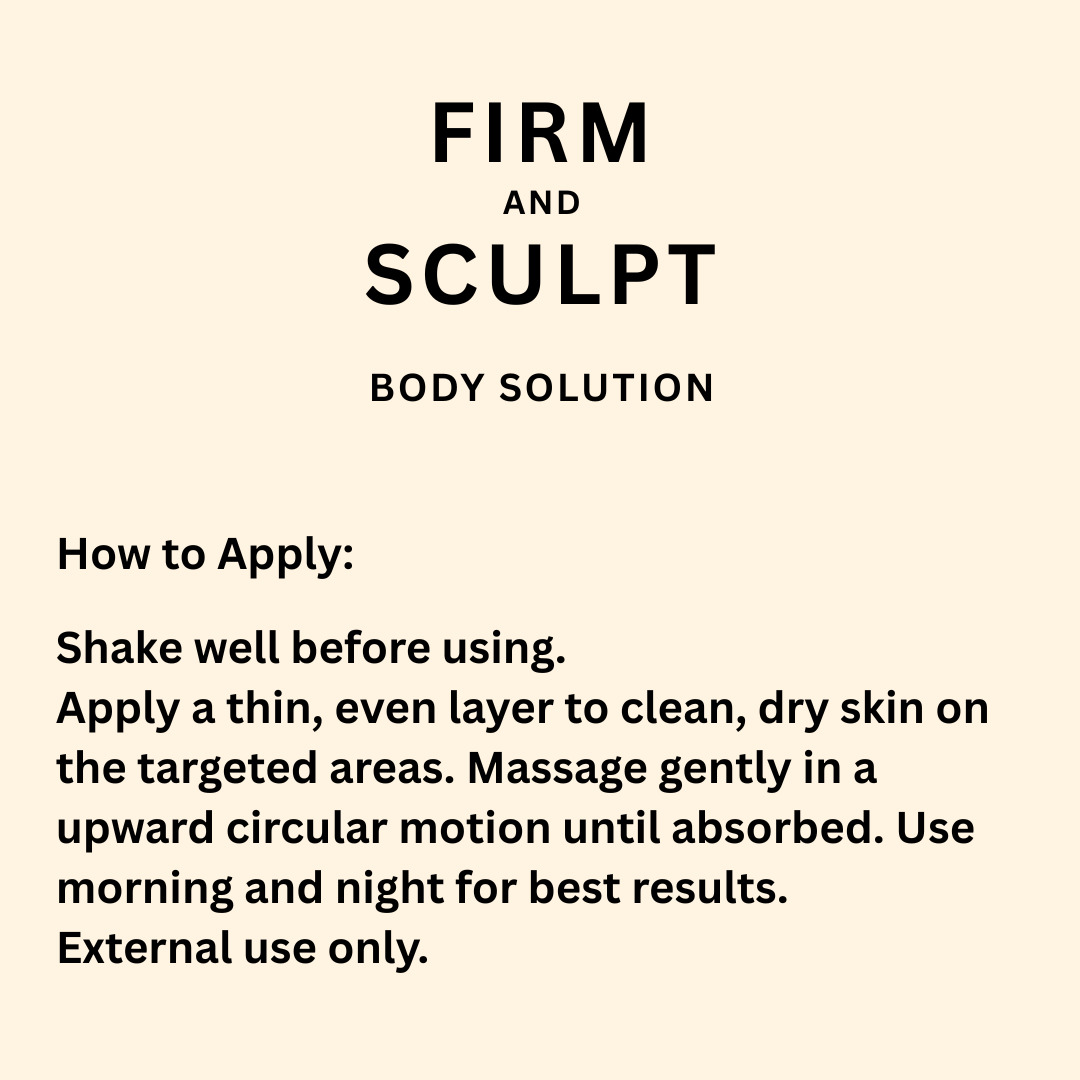 Firm & Sculpt - Body Solution